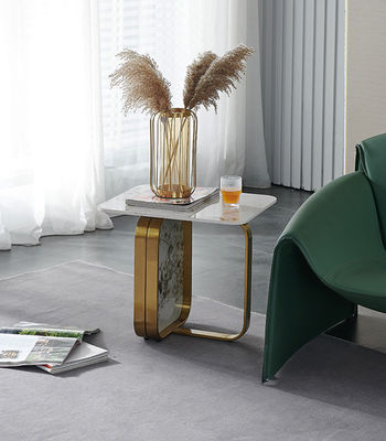 購入 ステンレス鋼 マルブル コーヒー 端テーブル 偶発的なテーブル 組み合わせ online manufacture